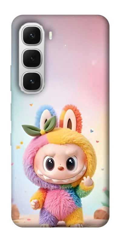Чохол на Infinix Hot 60i Labubu colored фото 1 з 1