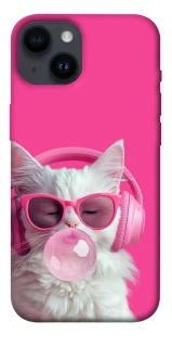 Чехол на Apple iPhone 14 (6.1") Pink kitty фото 1 из 1