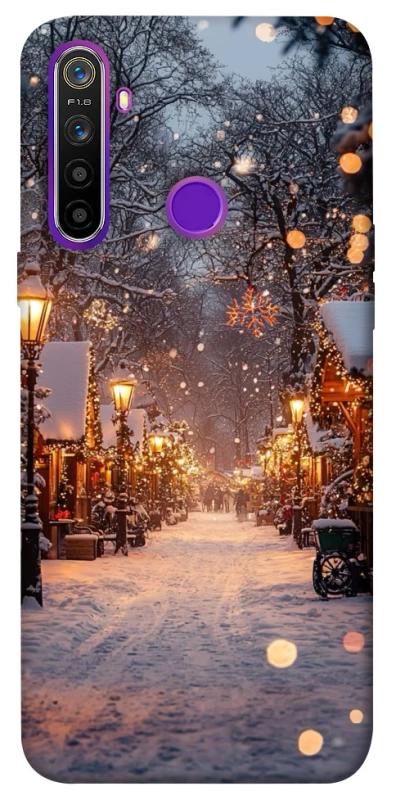 Чохол на Realme 5 Новорічний v50 фото 1 з 1