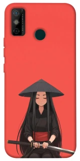 Чохол на TECNO Spark 6 Go Red samurai фото 1 з 1