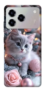 Чохол на ZTE Blade A76 Christmas Kitty фото 1 з 1