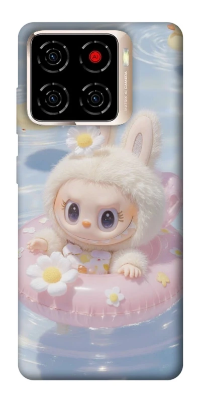Чехол на ZTE Blade A56 Labubu swimming фото 1 из 1