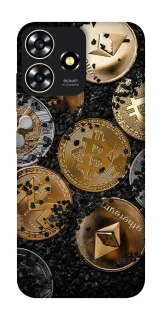 Чехол на ZTE Blade A73 4G Many coins v2 фото 1 из 1
