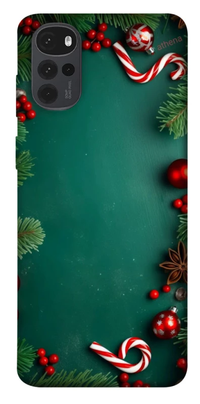 Чохол на Motorola Moto G22 Новорічний v35 фото 1 з 1
