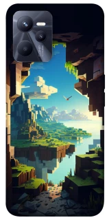 Чехол на Realme C35 Minecraft sunrise фото 1 из 1
