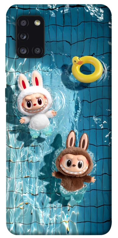 Чохол на Samsung Galaxy A31 Labubu in the pool фото 1 з 1
