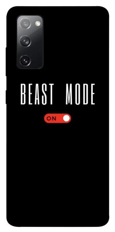 Чохол на Samsung Galaxy S20 FE Beast mode фото 1 з 1