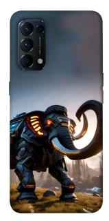 Чохол на Oppo Reno 5 4G Cyber ​​elephant фото 1 з 1