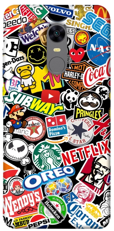 Чехол на Xiaomi Redmi 5 Plus / Redmi Note 5 (Single Camera) brands фото 1 из 1