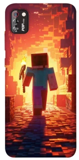 Чехол на TECNO POP 4 Pro Minecraft adventure фото 1 из 1