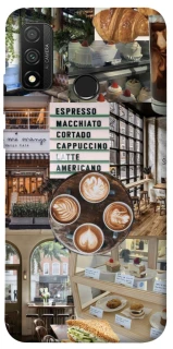 Чехол на Huawei P Smart (2020) Coffee collage ver.5 фото 1 из 1