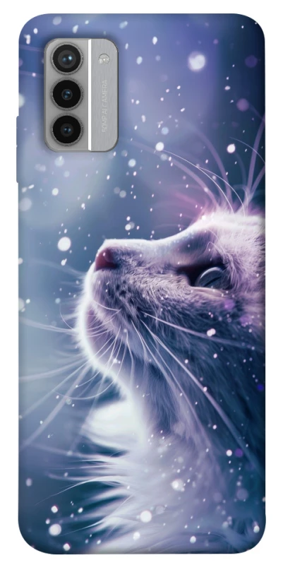 Чохол на Nokia G42 Snow cat фото 1 з 1