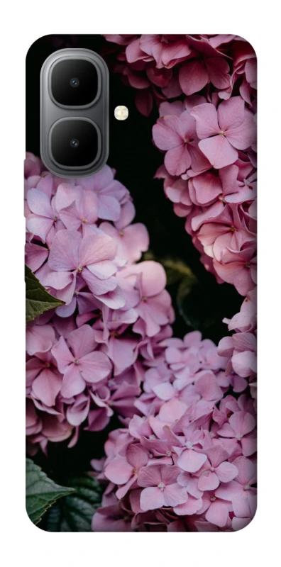 Чохол на Infinix Smart 10 Рожеві гартензії фото 1 з 1