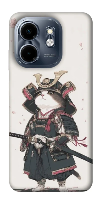 Чохол на Infinix Smart 9 4G / Hot 50i Samurai Cat Warrior фото 1 з 1