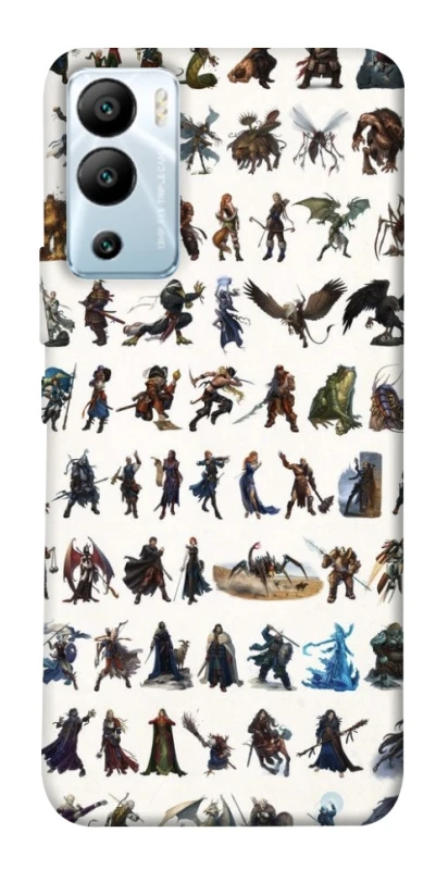 Чехол на Infinix Hot 12i Character Selection фото 1 из 1