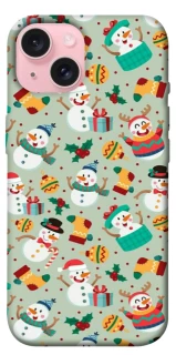 Чехол на Apple iPhone 15 (6.1") Новогодний v2 фото 1 из 1