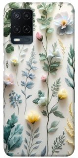 Чехол на Oppo A54 4G Floral design ver.4 фото 1 из 1