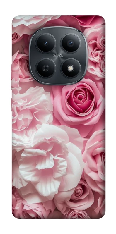Чехол на Xiaomi Redmi Note 15 4G/5G (EU) Розовые цветы фото 1 из 1