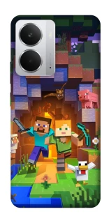 Чохол на Realme 14 Minecraft game фото 1 з 1