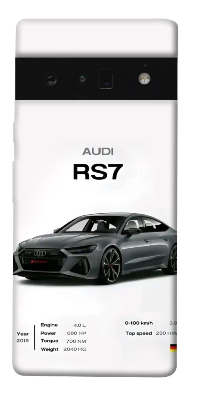 Чехол на Google Pixel 6 Pro Audi RS7 фото 1 из 1