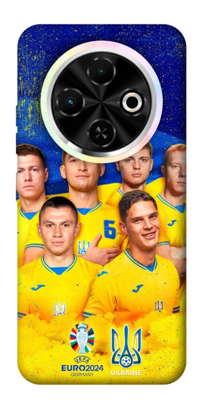 Чехол на TECNO Spark 30C Сбоная Украины v2 фото 1 из 1