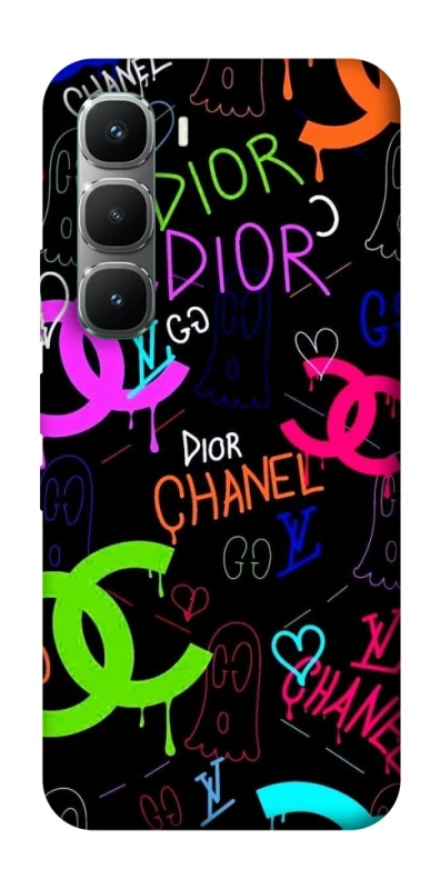 Чехол на Infinix Hot 60 Pro Fashion collage ver.5 фото 1 из 1