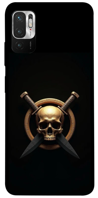 Чохол на Xiaomi Redmi Note 10 5G Golden Skull фото 1 з 1