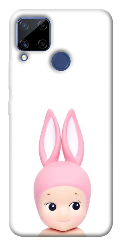 Чохол на Realme C15 Minimal Bunny Peek фото 1 з 1