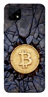 Чохол на Realme C21Y Bitcoin cracks фото 1 з 1