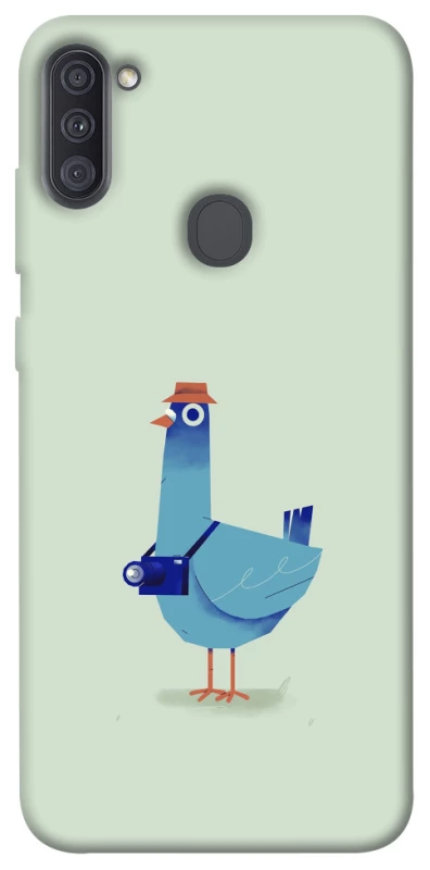 Чохол на Samsung Galaxy A11 Голуб-детектив фото 1 з 1