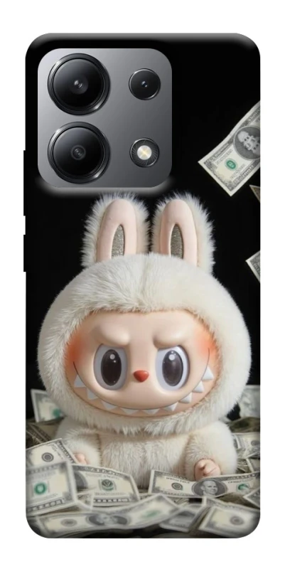 Чохол на Xiaomi Redmi Note 13 4G Dollar Labubu фото 1 з 1