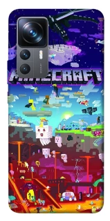 Чехол на Xiaomi 12T / 12T Pro Minecraft world фото 1 из 1