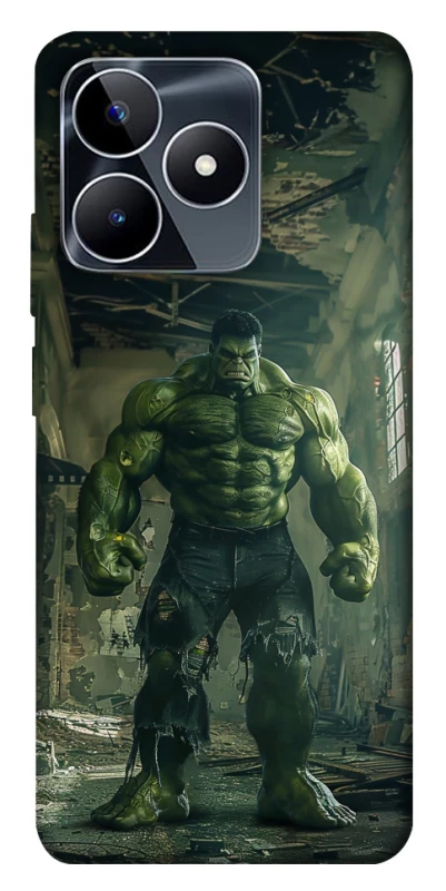 Чехол на Realme C53 Angry Hulk фото 1 из 1