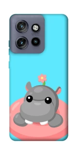 Чохол на Motorola Edge 50 Neo Adopt Me Hippo Floatie фото 1 з 1