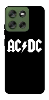 Чохол на Motorola Moto G56 5G AC/DC logo фото 1 Чохол на Motorola Moto G56 5G AC/DC logo фото 1 з 1