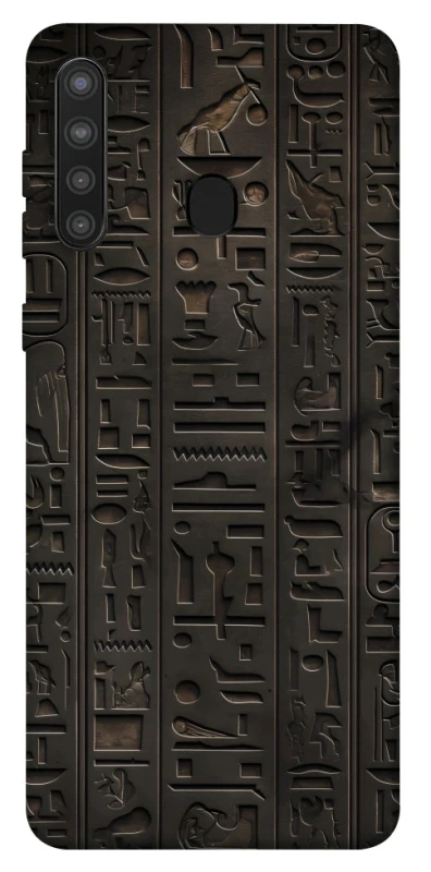 Чехол на Samsung Galaxy A21 Hieroglyphs фото 1 из 1