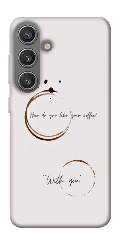 Чохол на Samsung Galaxy S24+ Coffee with you фото 1 з 1
