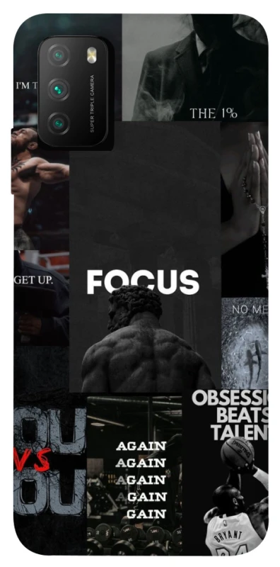 Чохол на Xiaomi Poco M3 Focus collage фото 1 з 1