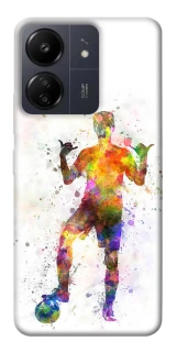 Чохол на Xiaomi Redmi 13C Football Player v3 фото 1 з 1