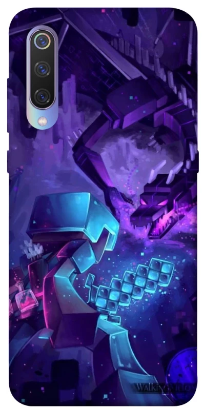 Чехол на Xiaomi Mi 9 Minecraft dragon фото 1 из 1