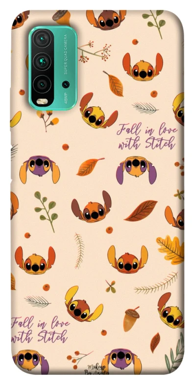 Чохол на Xiaomi Redmi Note 9 4G / Redmi 9 Power Fall in love with Stitch фото 1 з 1