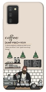 Чохол на Samsung Galaxy A03s Kaw-fee фото 1 з 1