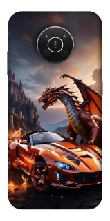 Чохол на Nokia X10 / X20 Сar and dragon фото 1 з 1