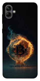 Чохол на Samsung Galaxy A04 Fire Bitcoin фото 1 з 1