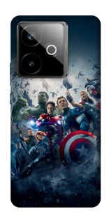 Чехол на Realme GT 7T Marvel heroes фото 1 из 1