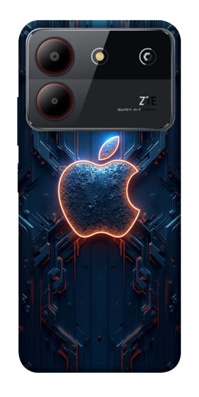 Чохол на ZTE Blade A54 4G Apple logo ver.1 фото 1 з 1