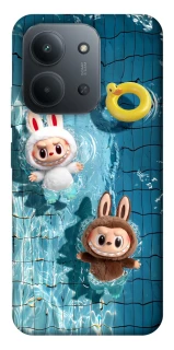 Чехол на Xiaomi Redmi 15C (Global) Labubu in the pool фото 1 из 1