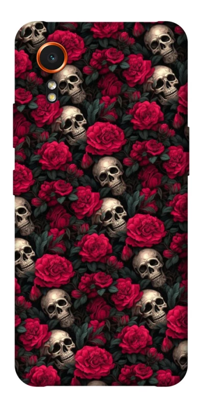 Чохол на Samsung Galaxy Xcover7 Черепа та рози фото 1 з 1