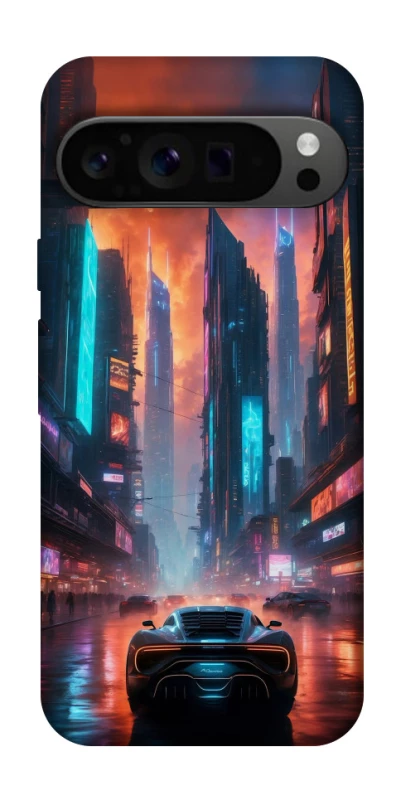 Чехол на Google Pixel 9 Pro Cyber city фото 1 из 1