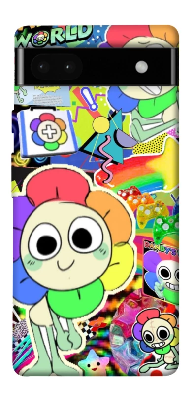 Чохол на Google Pixel 6a Dandy world collage фото 1 з 1